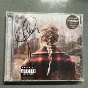 Taylor Swift *SIGNED* and *SEALED* evermore CD.